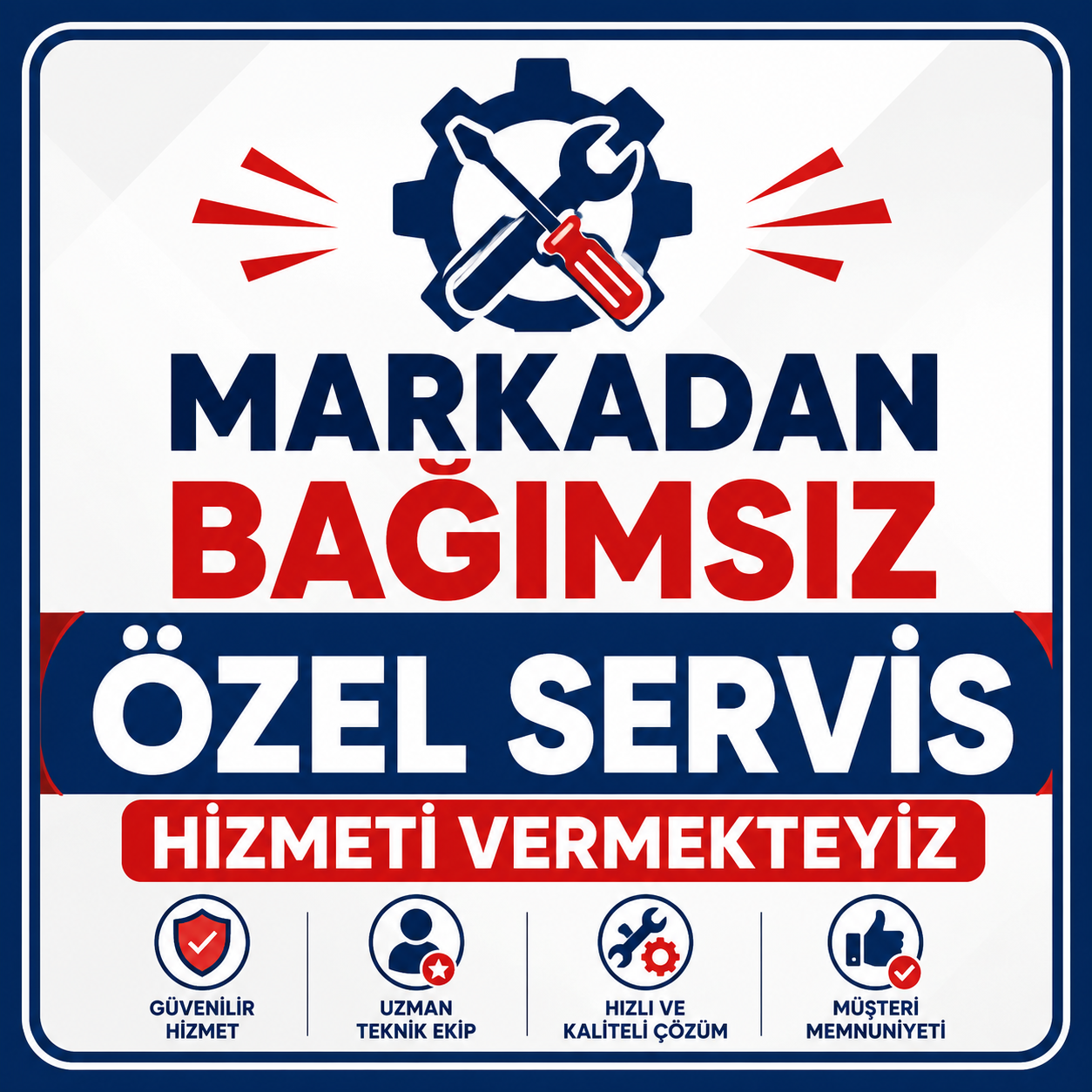 Tekkeköy Hürriyet Teknik Servisi markadan bağımsız özel servis hizmeti